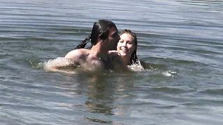 wrestling in water