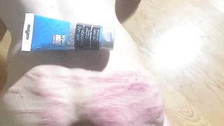 Evilwoman with stupid slave