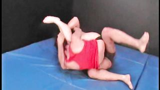 mixed wrestling Aiden v Carlos