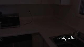 Unsatisfied Horny Housewife wants to be Tied up & Fucked Hard in Kitchen