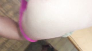 Vert wet panties and pussy humping 1