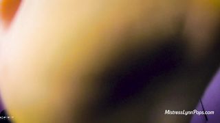 Beneath Goddess Lynn Pops Divine Feet