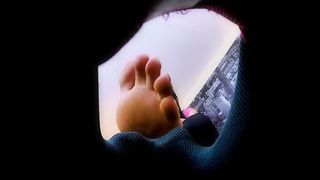 Sniff Goddess Lynn Pops Feet - Shrink and be crushed in her shoe