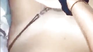 Blonde Greek Milf playing her pussy (Low quality)