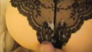 Cum on panties