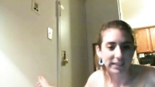 Pizza delivery on webcam