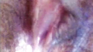 My Latina girlfriend playing with her pussy