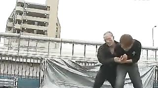 Asian kick trample 3