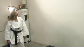 MMA Femdom Beatdown + Ground and Pound