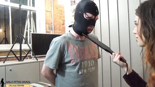 Domination Discipline Face Spanking and Shoe and Foot Worship