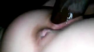 amateur girl's 1st BBC closeup.