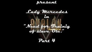 Lady Mercedes - slave training