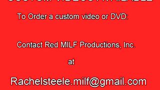 Wife dominates husband with legs and feet