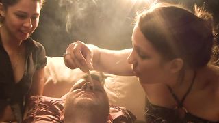 Spitting smoking 3