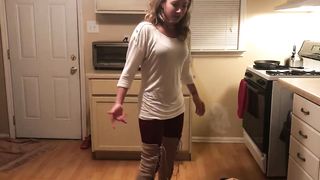 Homemade Ballbusting