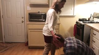 Homemade Ballbusting