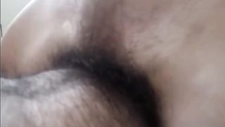 Hairy amateur real girl homemade grinds cowgirl lap dance