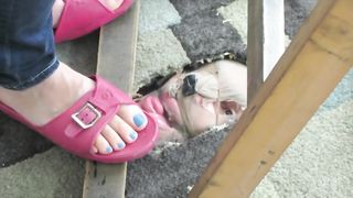 slime under foot the art student