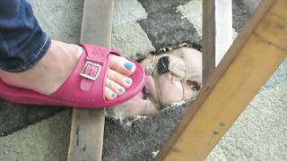 slime under foot the art student