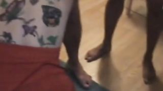 asian and friends taking loads