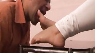 saving my job Indian Foot Worship