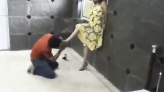 Swati & Shashank Foot Kiss indian femdom