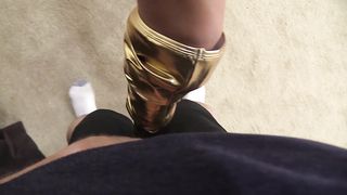 Golden Blonde Beatdown POV Boxing Beatdown