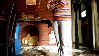 Indian Femdom Face Slapping Mistress Punished her Dog