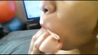 Black Girl Goes Ham on Her Throat