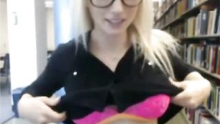 Caught Fapping at the Library