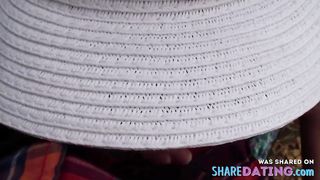 crazy girlfriend sucks & swallows cum