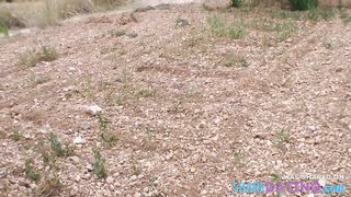 crazy girlfriend sucks & swallows cum