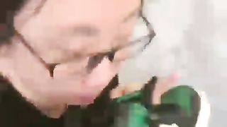 Mistress has her Jordan's worshipped