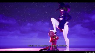 Under the Witch - Witch Dealer Scenes (femdom game)