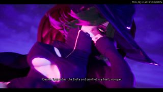 Under the Witch - Witch Dealer Scenes (femdom game)