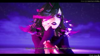 Under the Witch - Witch Dealer Scenes (femdom game)