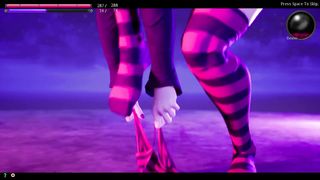 Under the Witch - Witch Dealer Scenes (femdom game)