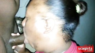 Step sister sucking for gas money. 2