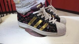 Adidas stan smith worship - Spitting, Trampling, Shoe Worship, Babe, Fetish, Hardcor