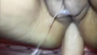 Real wet masturbation on weekend night, when BF didn't cum