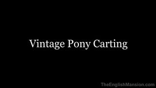 TheEnglishMansion - Stables - Vintage Pony Carting