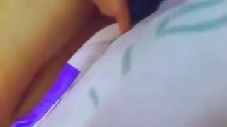 Insanely good looking girl fucks a dildo live!