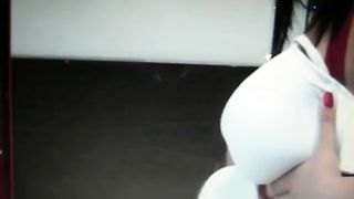 Busty Chinese Bra Demonstration 2