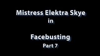 Goddess Elektra Skye - Foot Worship  - Facebusting