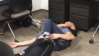 Asian Girlfriend Real KO Smiling