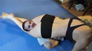 Ashley foot mixed wrestling