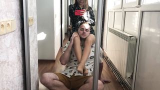 Mirror headscissor humilation