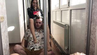 Mirror headscissor humilation