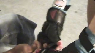 Femdom Double Brutal Beatdown