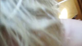 Passionate titfuck and cum